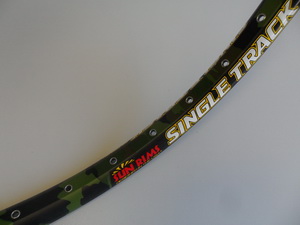 Sun Ringle  26" (559) 32 Single Track welded Green Camo Disc 540.