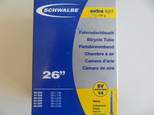 Schwalbe  26"1.50-2.35 (559-40-60) SV14 130.presta60mm Extra Long (10424363)