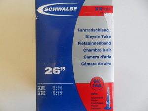 Schwalbe  26"1.50-2.10 (559-40-54) SV14A 95.presta40mm  XXLight (10424743)